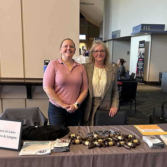 Michelle Ciccone and Birgit Almgren